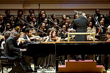Robenson performing Prokofiev Piano Concerto #3 at Carnegie Hall
